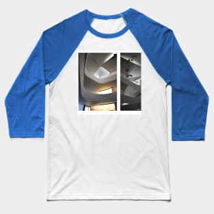 architectural digest in interior white design museum gallery ecopop art photo Baseball T-Shirt